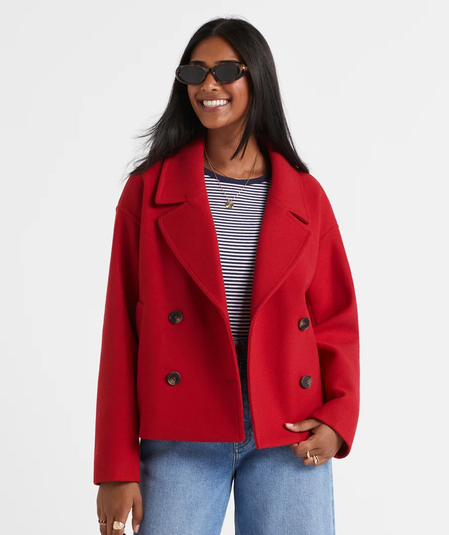 MARISSA CROPPED COAT | Sportsgirl