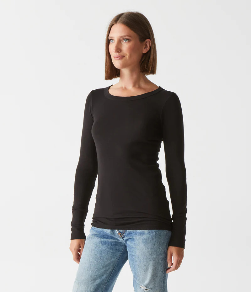 Legacy Supima Tee with Raw Edge | MichaelStars.com