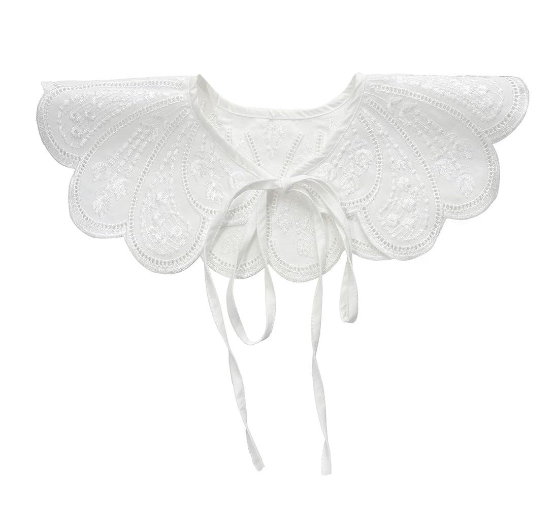 Women's Fake Lace Collar Crochet Detachable Choker for Christmas Sweaters Dresses | Amazon (US)