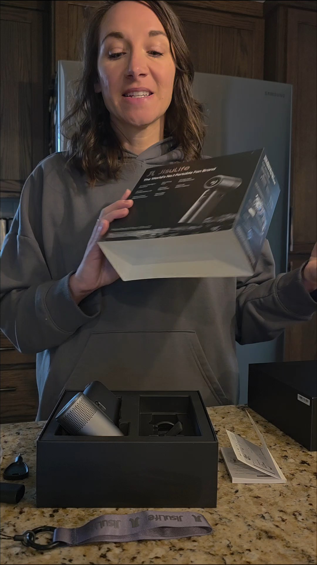 Unboxing this portable fan today, here's my first reactions. It is perfect for summer! #summer  

 #LTKSeasonal