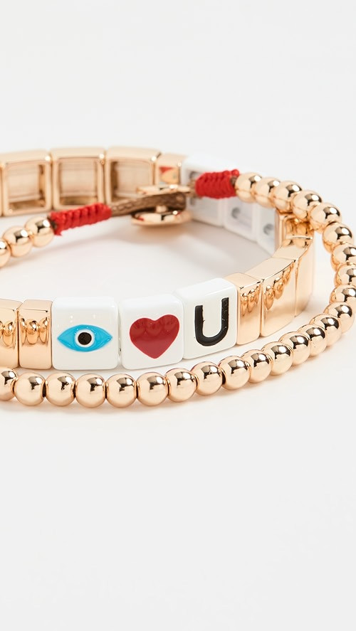 Roxanne Assoulin I <3 U Duo Bracelets | SHOPBOP | Shopbop
