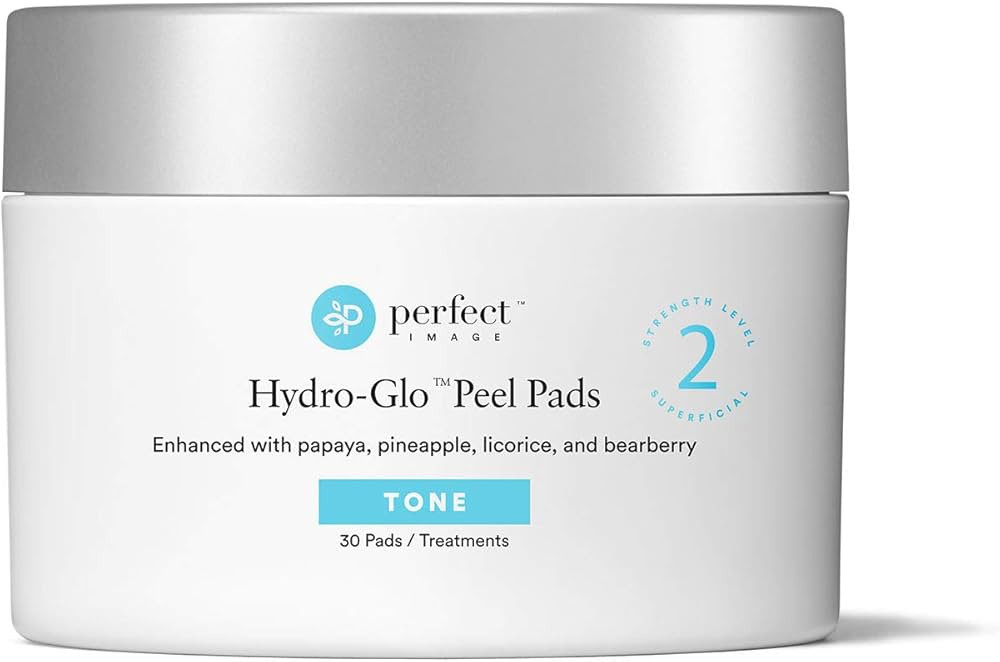 Hydro-Glo Peel Pads - Enhanced with Kojic, Mandelic, Glutathione, Licorice, Papaya, Pineapple, Be... | Amazon (US)