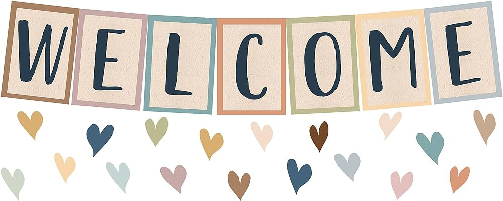 Teacher Created Resources Everyone is Welcome Welcome Bulletin Board Set | Amazon (US)