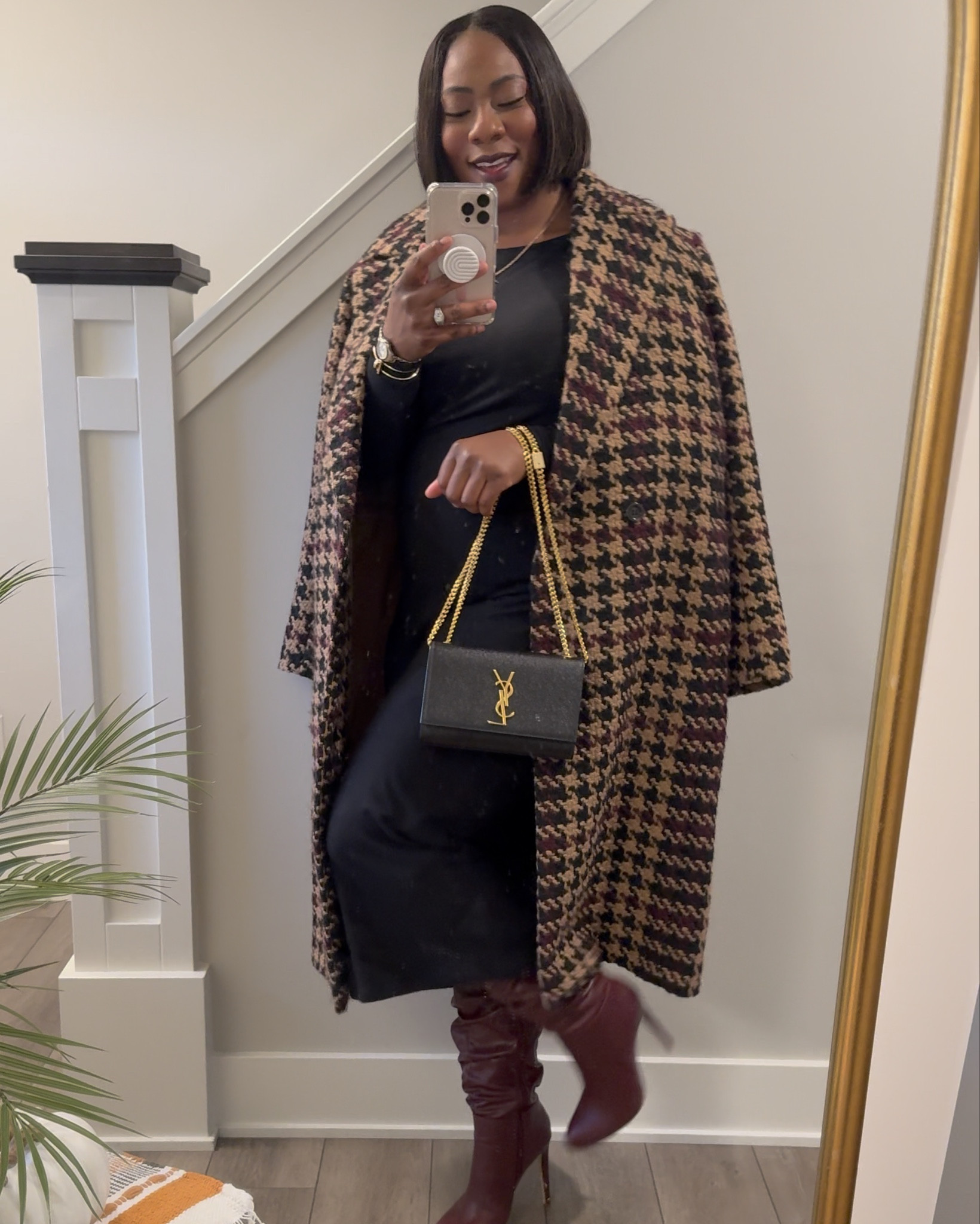 Date night was one for the books! 🥰 I went back and forth with what to wear because of course I wanted to be sexy when I step out with my man my man. So a #littleblackdress was a must! 
#lbd #OOTN #OOTD #falldatenightlooks #falldatenightoutfit 

#LTKMidsize #LTKItBag #LTKStyleTip