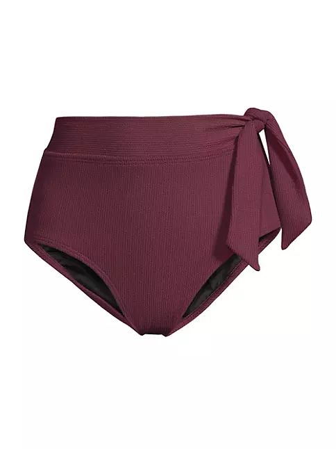 Tie-Waist Bikini Bottom | Saks Fifth Avenue