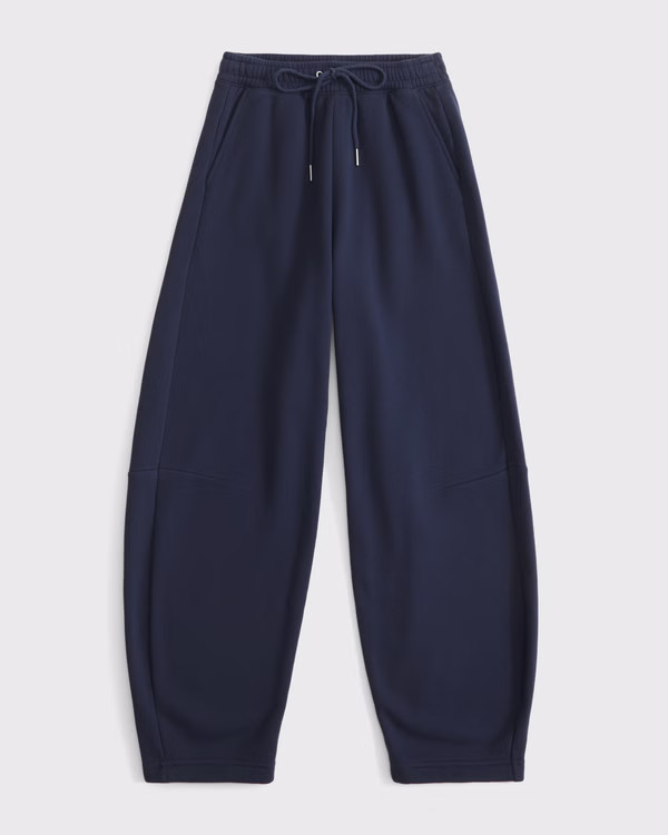 High Rise Barrel Sunday Sweatpant | Abercrombie & Fitch (US)