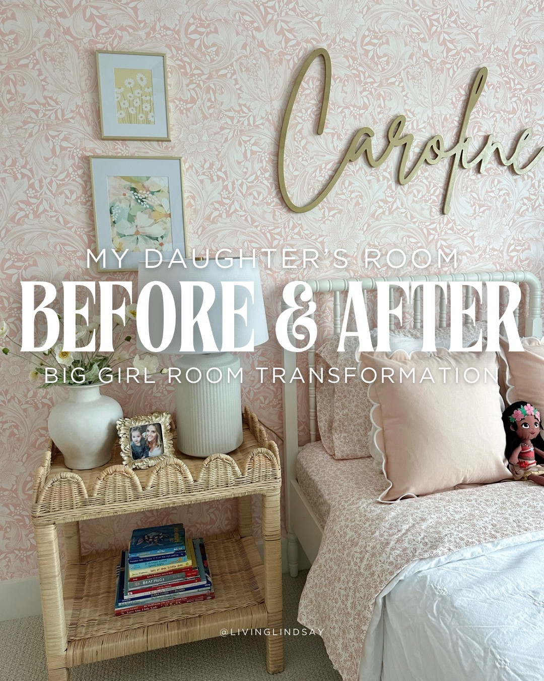 Nursery to toddler room transformation, toddler girl room, nursery, floral wallpaper 

#LTKBaby #LTKHome #LTKKids