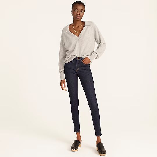 9" mid-rise toothpick jean in Classic Rinse wash | J. Crew US