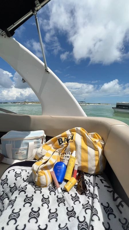 Summer boat day beauty essentials, love the sunscreens from Shiseido & Caudalie

#LTKSeasonal #LTKBeauty