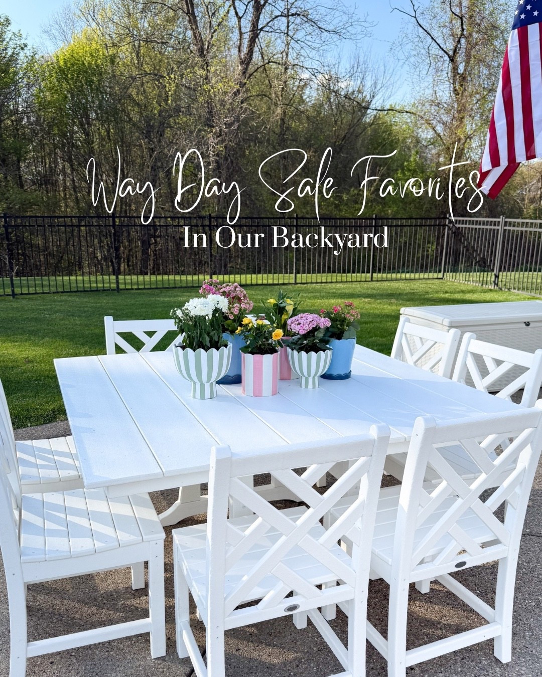 The Way Day sale is here and the deals are big! Up to 80% off but only for a few days (now through 4/27) so don’t wait! It’s because of big Wayfair sales like this that we were able to turn our backyard into a dream. I’ve rounded up all of our Wayfair outdoor favorites and it’s free shipping! @Wayfair #wayfairpartner #ad #wayfair #wayday 

#LTKSaleAlert #LTKHome