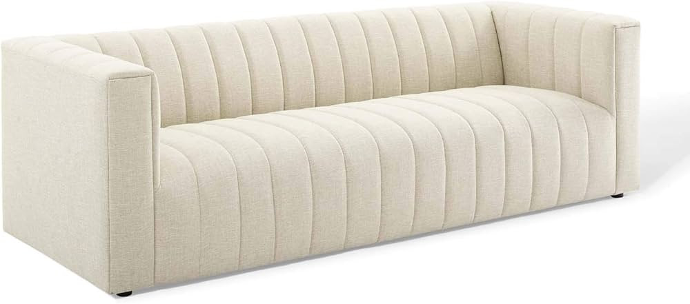 Modway Reflection Sofas, Beige | Amazon (US)