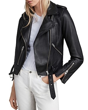 Allsaints Balfern Leather Biker Jacket | Bloomingdale's (US)