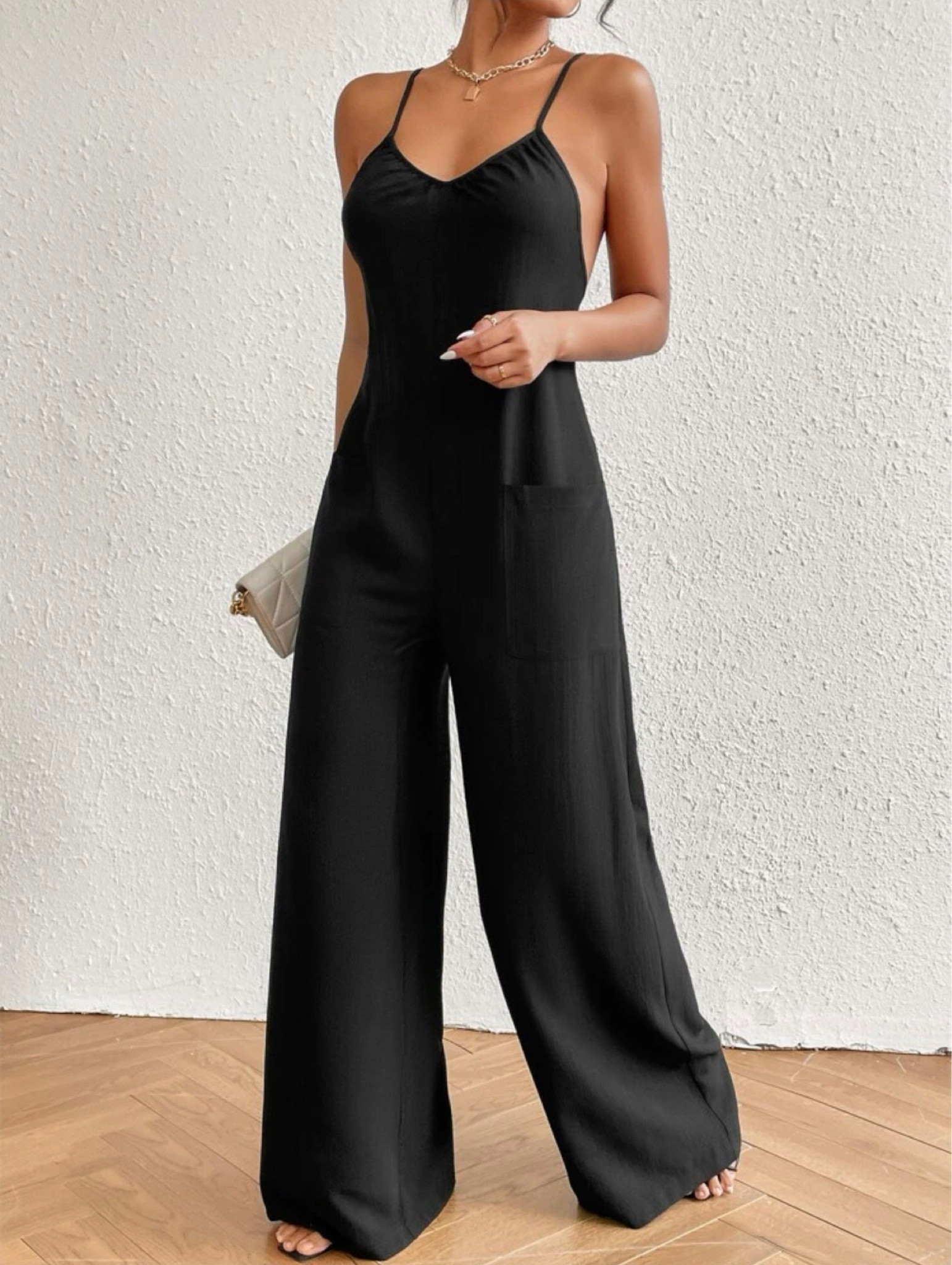 EMERY ROSE Crisscross Backless Wide Leg Cami Jumpsuit

#LTKbeauty #LTKbrasil #LTKunder50