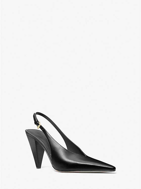 Electra Leather Slingback Pump | Michael Kors US