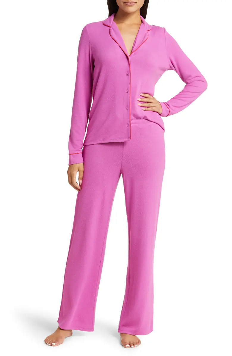 Brushed Hacci Pajamas | Nordstrom