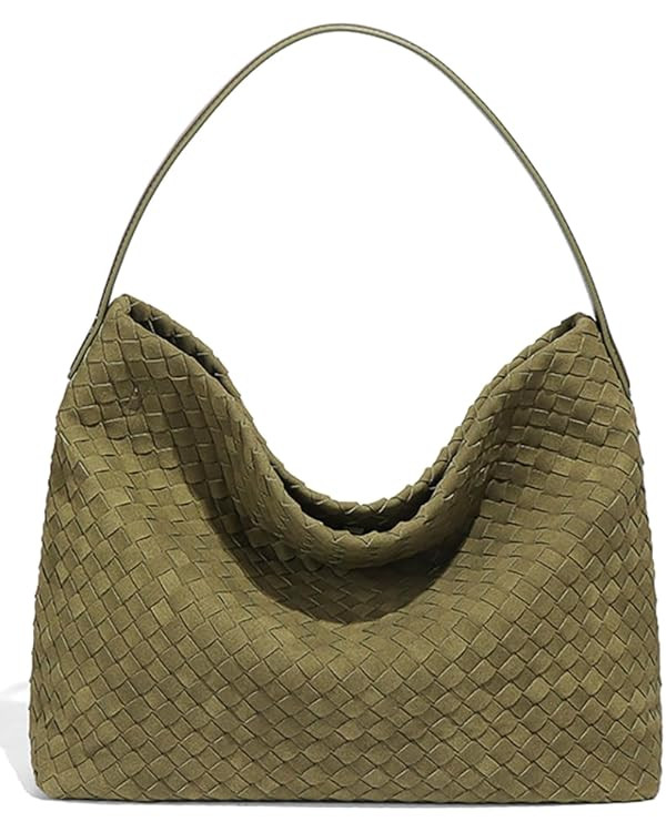 Women Suede Hobo Bags Crossbody Shoulder Satchel Bag Top Handle Tote Handbag | Amazon (US)