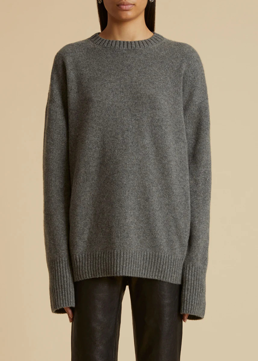 The Camilla Sweater in Sterling | Khaite
