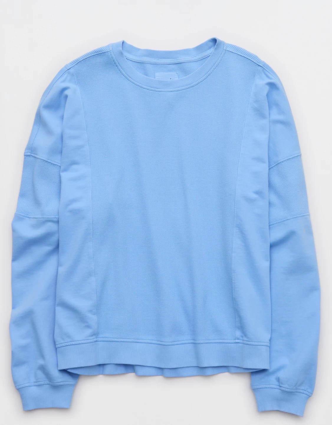 Aerie Unwind Waffle Long Sleeve T-Shirt | Aerie