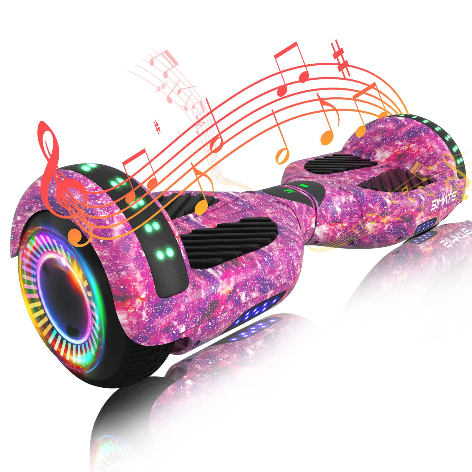 SIMATE Hoverboard, Bluetooth All Terrain Hover Boards with LED Lights and APP Control, Gifts for ... | Amazon (US)