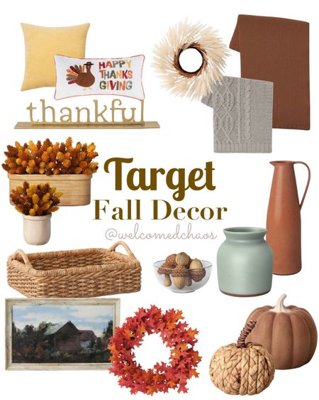 Fall decor from Target!



#falldecor #target #targetstyle #targetfall #falldecorattarget #autumn #thanksgiving #thanksgivingdecor #fallhomedecor #homedecor #fall #home #cozy #cozyfall #fallblankets #texture #pumpkins #fallwallart #acorn #fallpillows #fallwreath #fallbasket #fallsign

#LTKSeasonal #LTKhome #LTKunder50