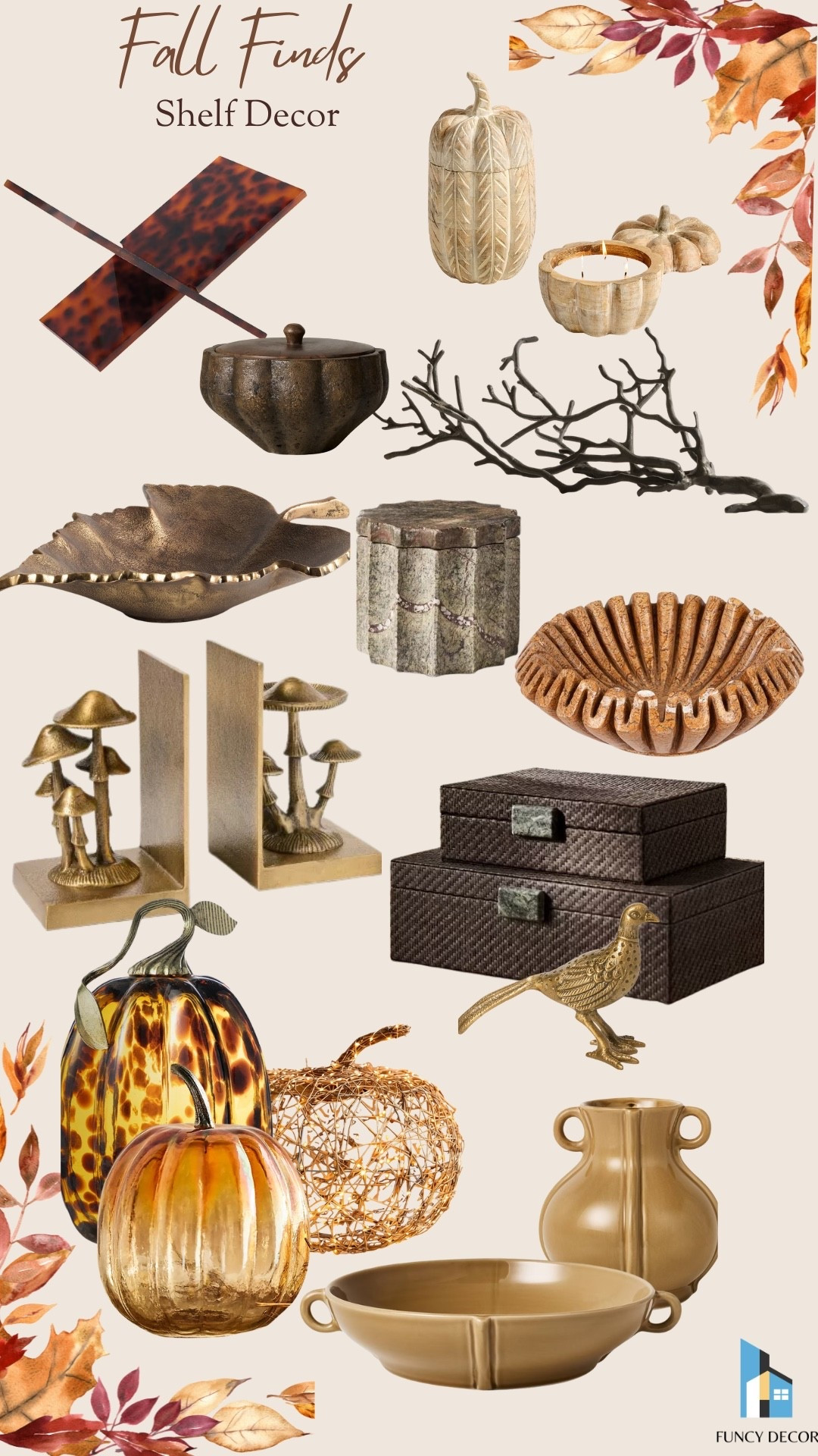 Add a touch of Fall with these nature inspired decorative objects

#LTKSeasonal #LTKHome