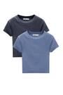 2-pack of cropped T-shirts | PULL and BEAR UK