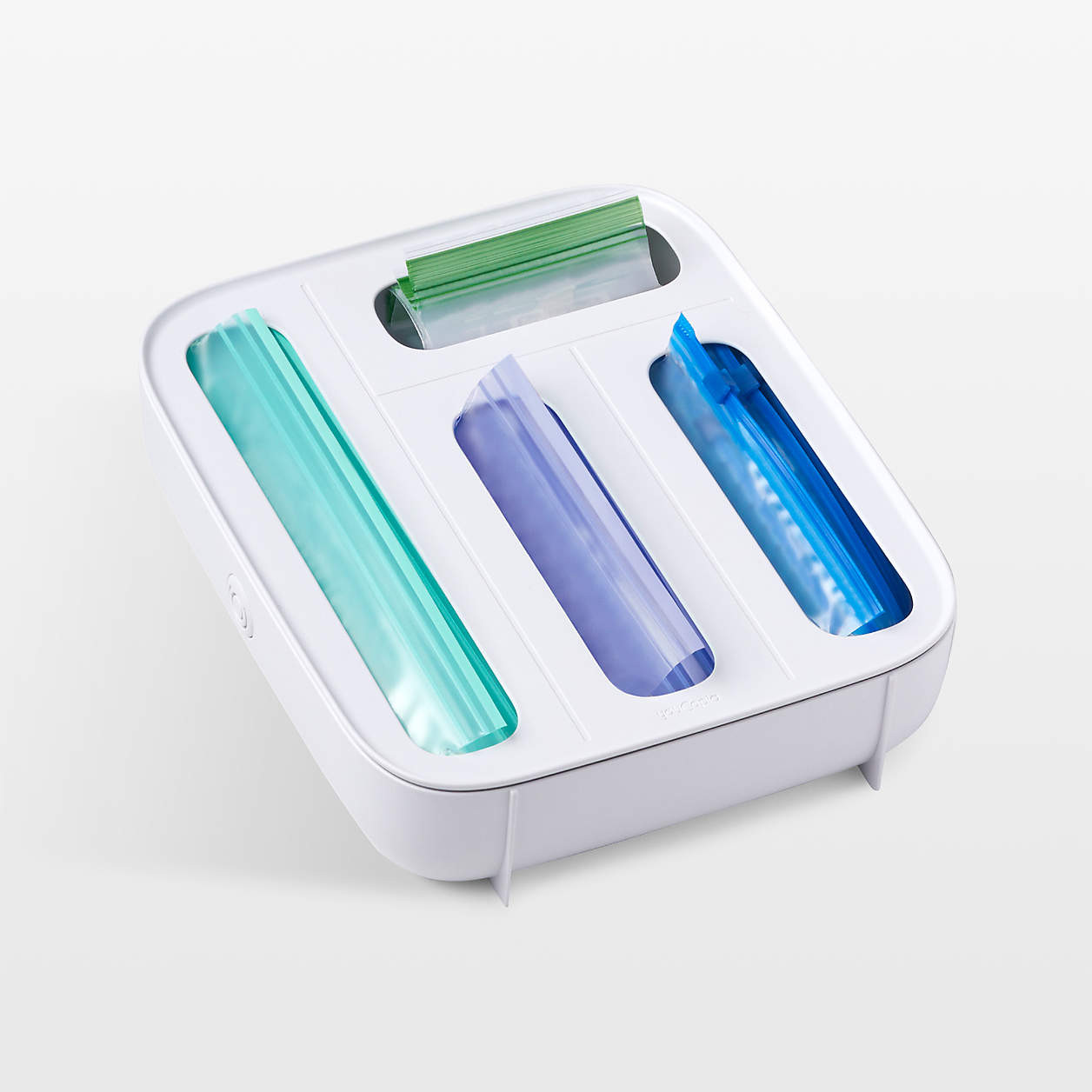 YouCopia StoraBag Food Storage Bag Dispenser, 4-slot + Reviews | Crate & Barrel | Crate & Barrel