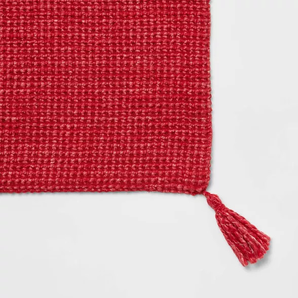 Cotton Placemat Red - Threshold™ | Target