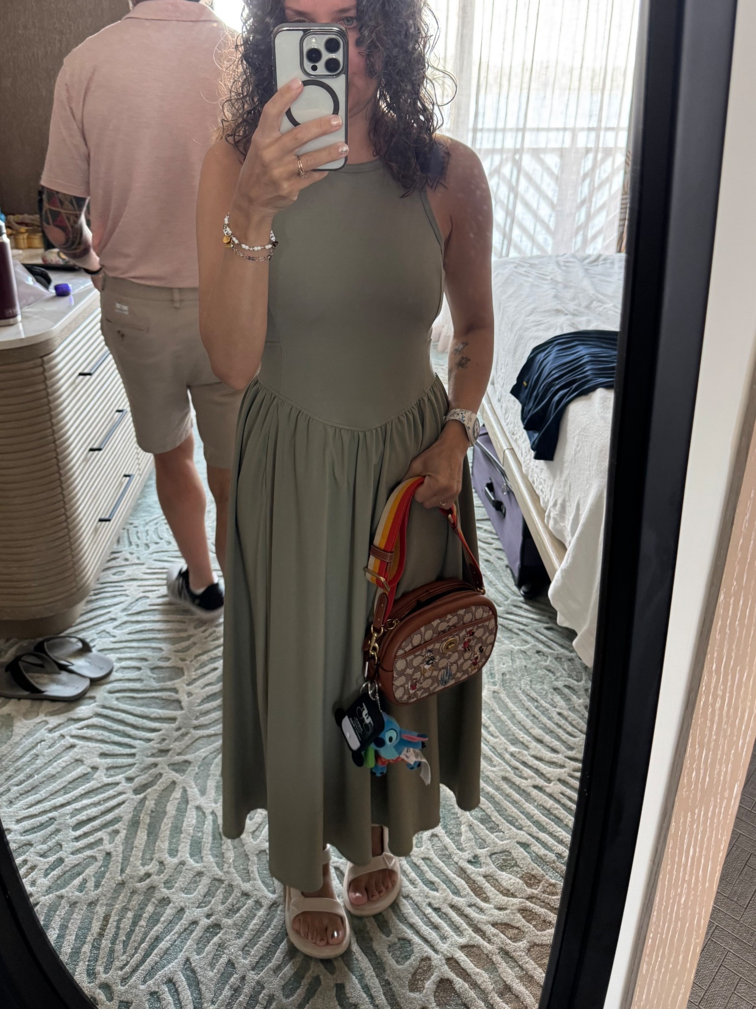 What I wore to dinner at Ohana at Disney World. This Zella dress has been a favorite travel dress this year! True to size.

#LTKOver40 #LTKTravel #LTKSeasonal