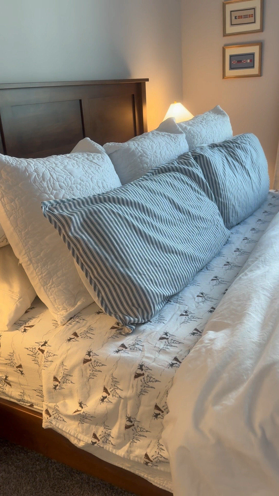 It’s flannel sheet season!!! I ADORE our flannel sheets - they have the best patterns & are so cozy as the nights get colder! These are Eddie Bauer & could not be more comfortable for the winter months!! 

#LTKHome