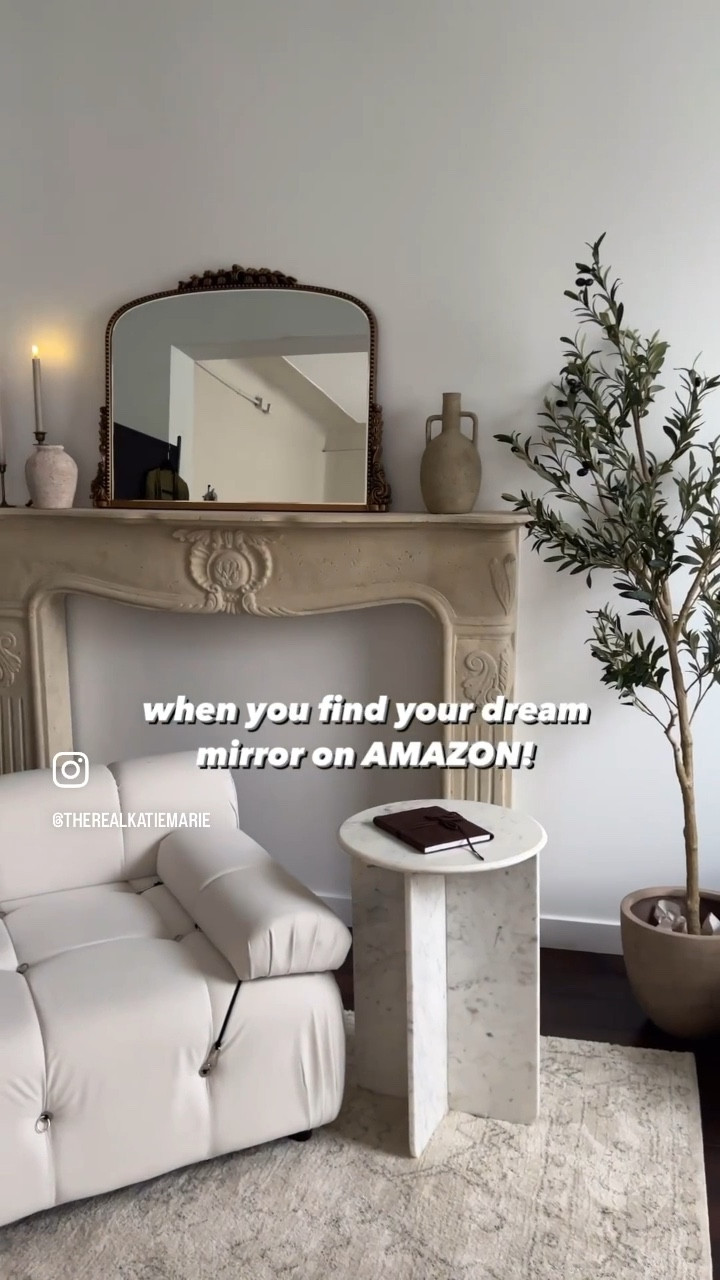 She’s PERFECT for my studio ♥️ 

I’ve been looking for a mirror like this for a while and this Anthropologie dupe is perfect 🫶🏼 

🏷 Amazon, Amazon Canada, Amazon mirror, Amazon favs, ornate mirror 

#LTKhome #LTKVideo #LTKsalealert