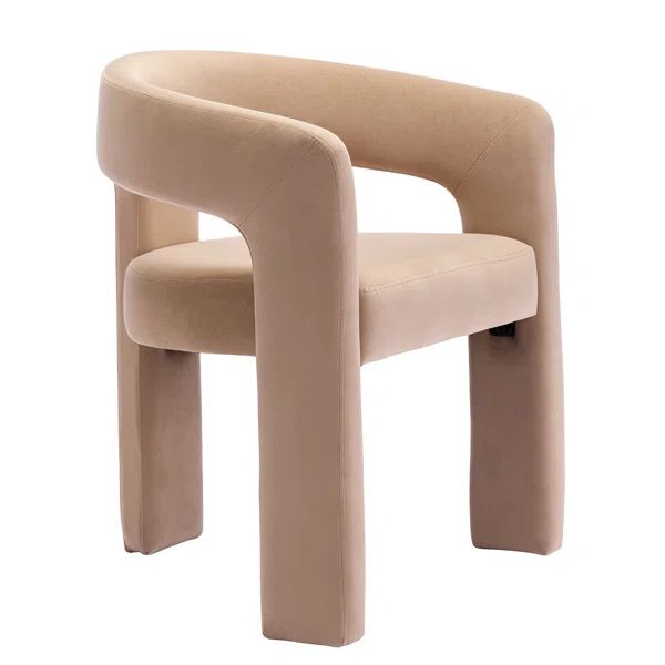 Dalpat Velvet Iron Arm Chair | Wayfair North America