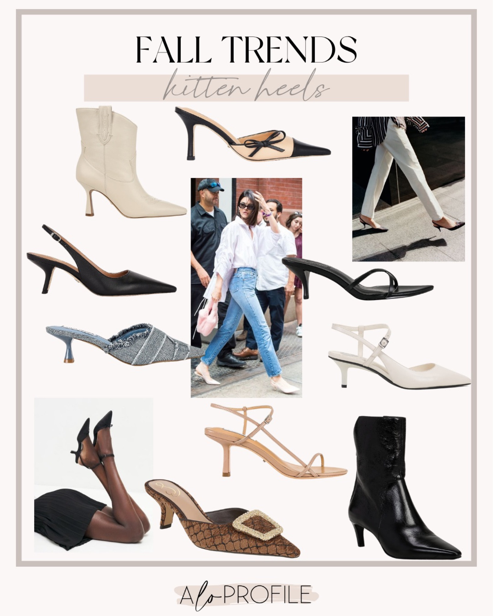 Kitten heels- trending
for Fall!
#LTKshoecrush