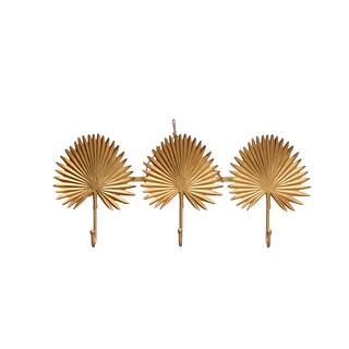 Gold Tropical Leaf Wall Hook Decoration by Ashland® | Michaels Stores