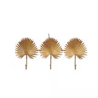 Gold Tropical Leaf Wall Hook Decoration by Ashland® | Michaels Stores