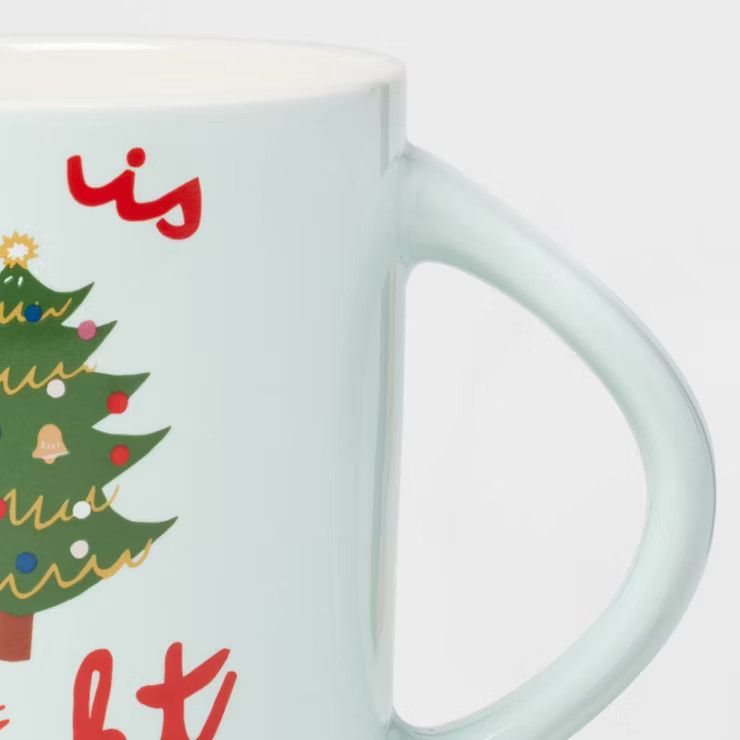 16oz Stoneware All Is Bright Mug - Wondershop™ | Target