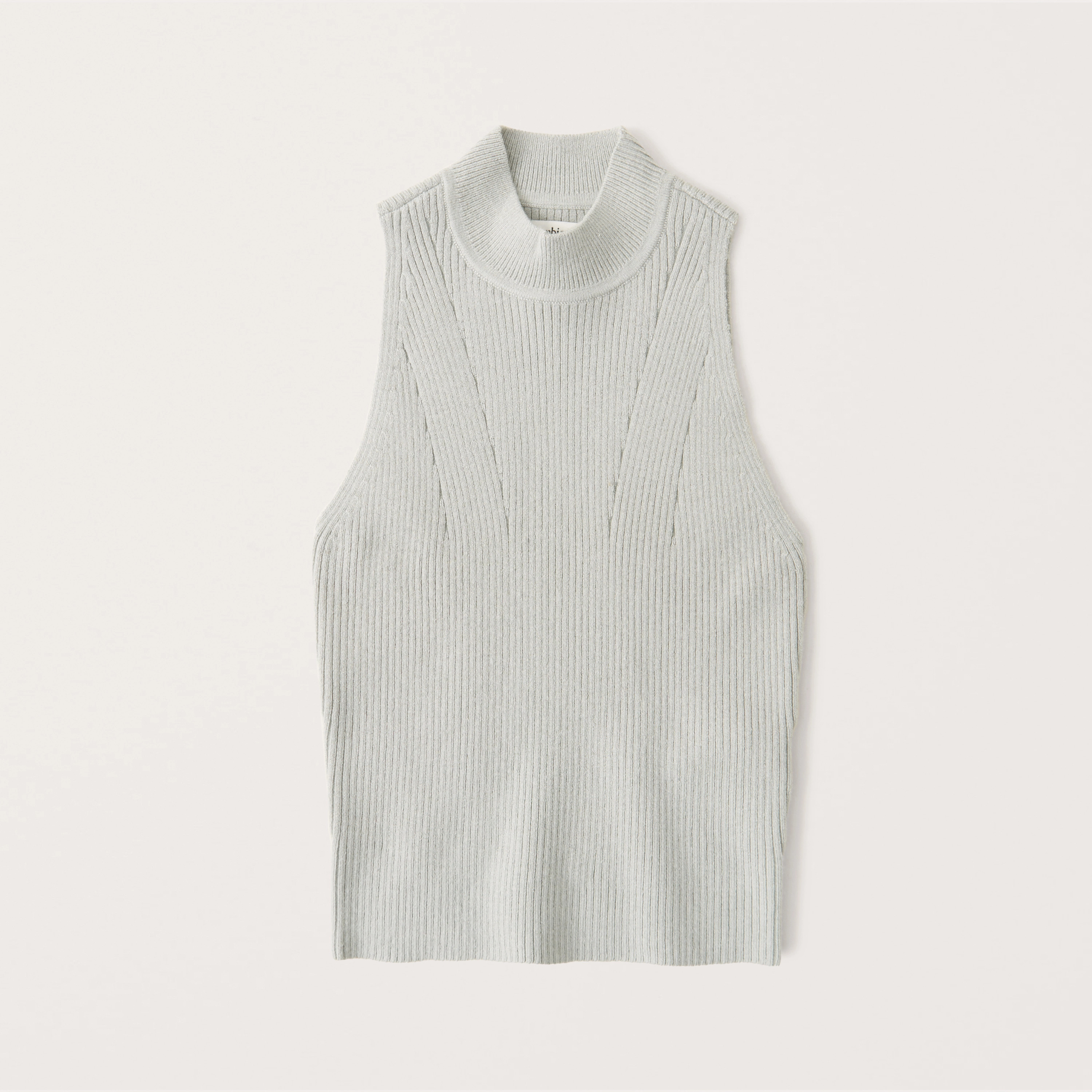 Sweater-Knit Mockneck Top | Abercrombie & Fitch (US)