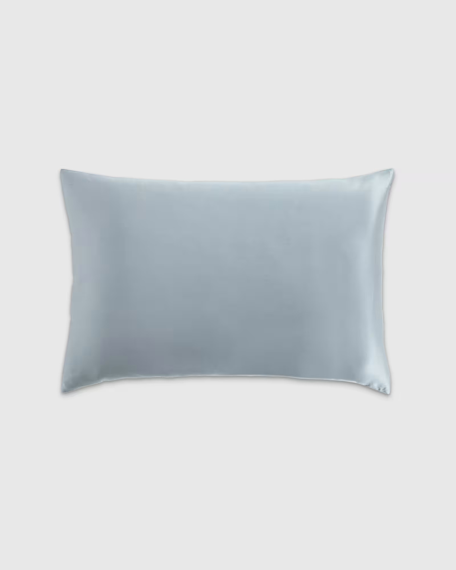 100% Mulberry Silk Pillowcase in Light Blue | Quince