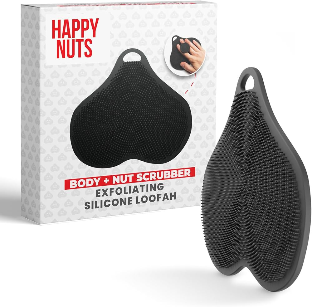 Happy Nuts Body and Nut Scrubber for Men - Perfect Shower Accessory for Exfoliating & Hygiene, Me... | Amazon (US)