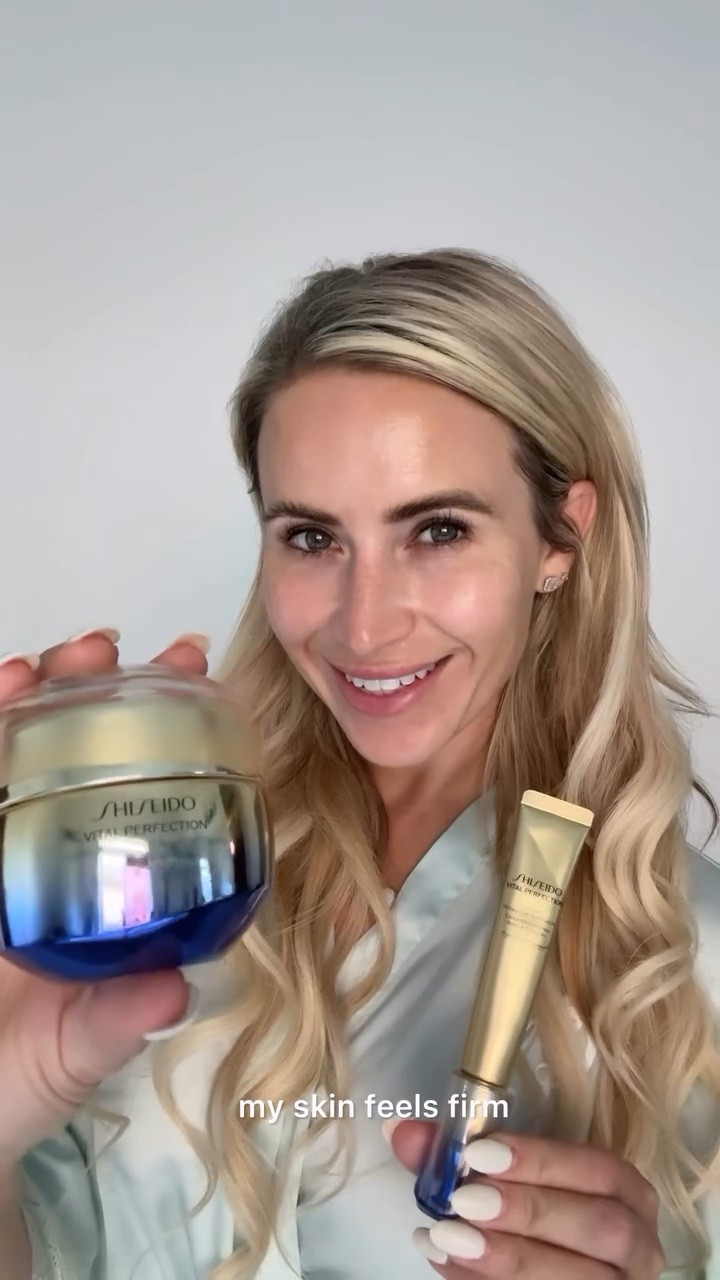 #ShiseidoPartner I’m almost 40 and while I still haven’t found the fountain of youth, I’ve found something close. Introducing my latest skincare love, the @Shiseido Vital Perfection line.

Vital Perfection Uplifting and Firming Advanced Cream is a Multi-Benefit Skin Lifting and Firming Moisturizer.

Vital Perfection Uplifting and Firming Eye Cream Improves Under-Eye Bags & Dark Circles.

The Vital Perfection Intensive WinkleSpot Treatment A+ is a spot Treatment for Wrinkles & Dark Spots. It’s perfect for lines around your mouth and neck.

Thanks to this collection my skin feels firm and sculpted with renewed fullness and bounce.

 #VitalPerfection