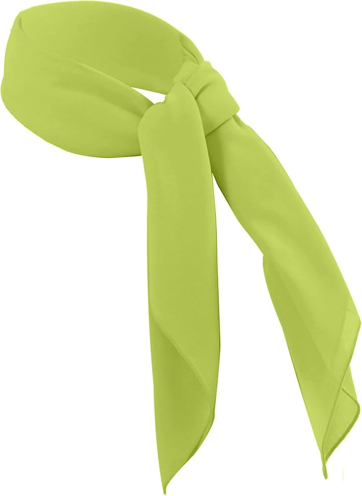 Jeoreey Chiffon Scarf Ribbon Neck Scarf Square Handkerchief for Women | Amazon (US)