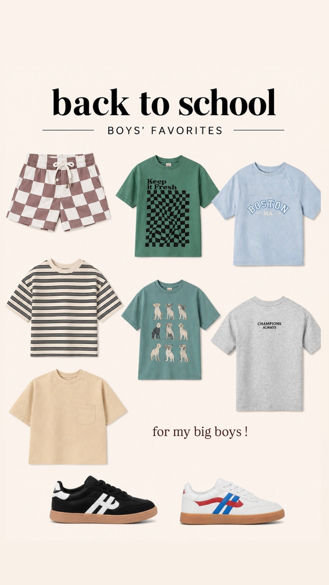 Target back to school
Target boys outfit 
Back to school boys outfits 
Boys sneakers 
Fall outfits for boys

#LTKootd #LTKKids #LTKmomlife