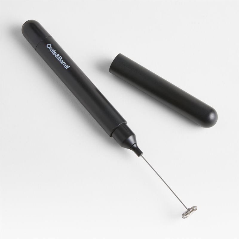 Crate & Barrel Handheld Electric Milk Frother + Reviews | Crate & Barrel | Crate & Barrel