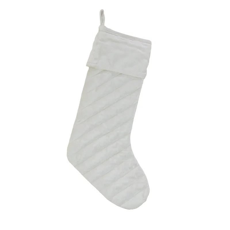 Quilted Velvet Stocking | Wayfair North America