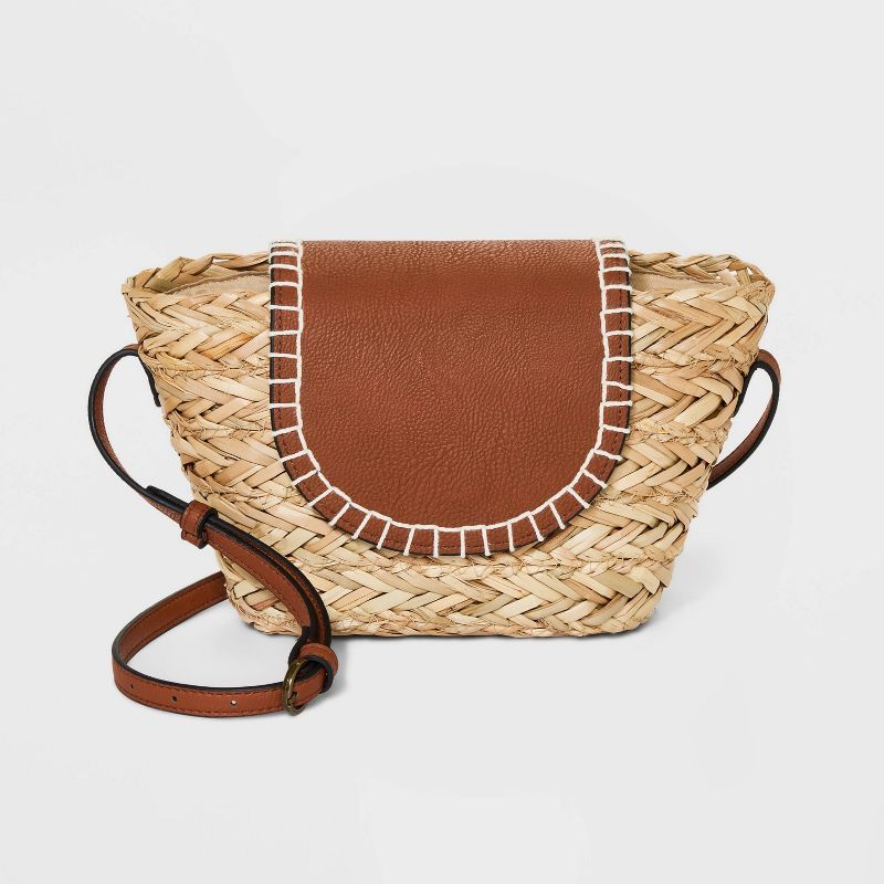 Straw Crossbody Bag - Universal Thread™ | Target