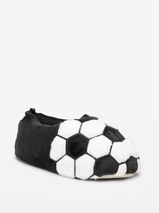 Cozy Soccer Gender-Neutral Slippers for Kids | Old Navy (US)