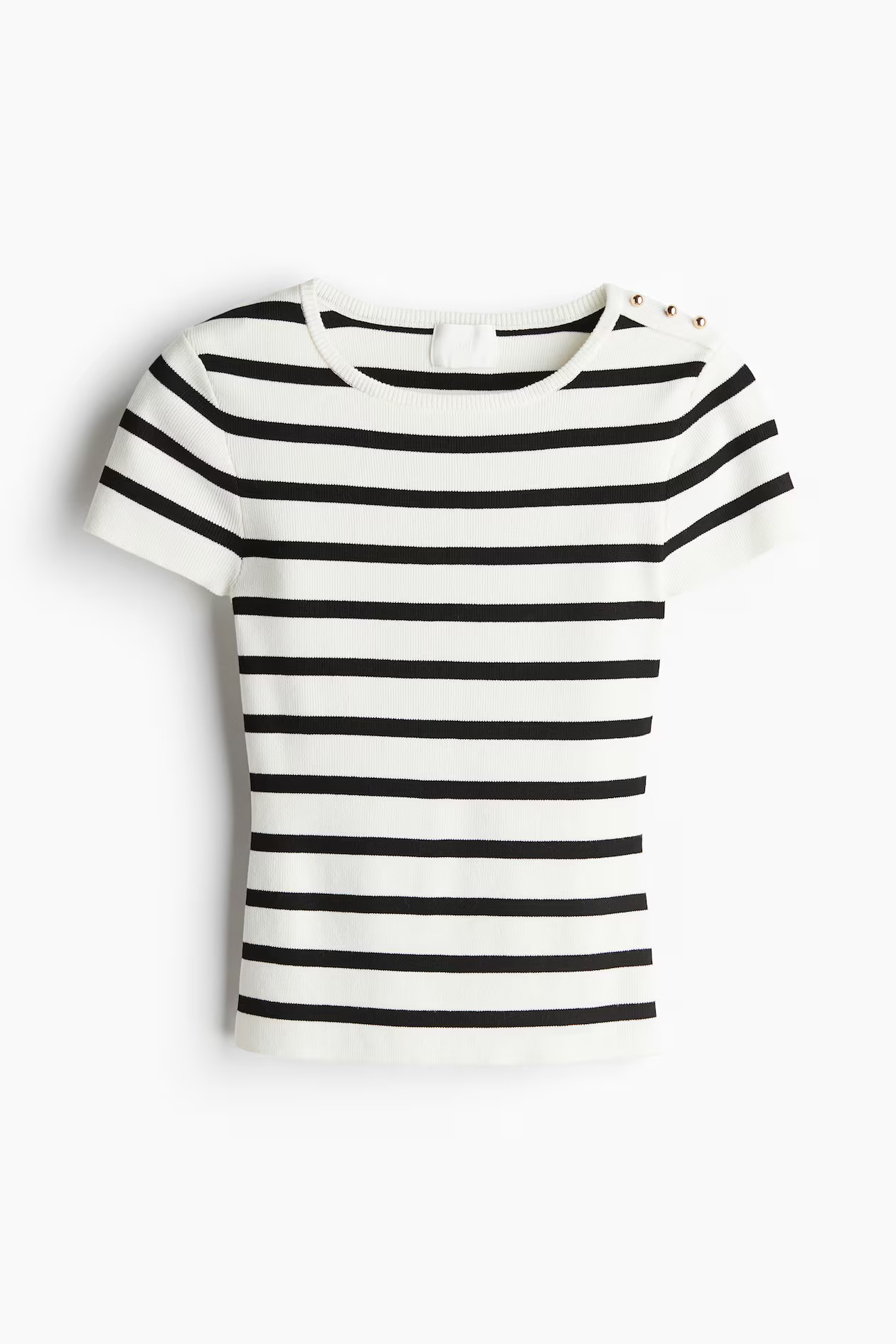 Fine-Knit T-Shirt | H&M (US + CA)