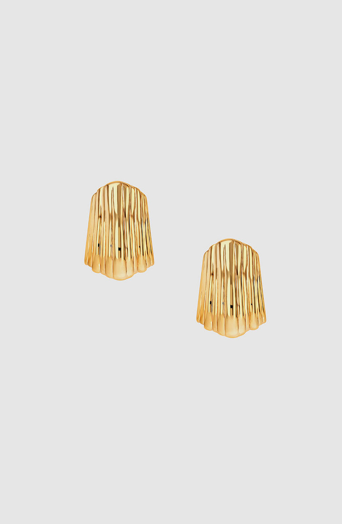 ANINE BING Ribbed Earrings | Nordstrom | Nordstrom