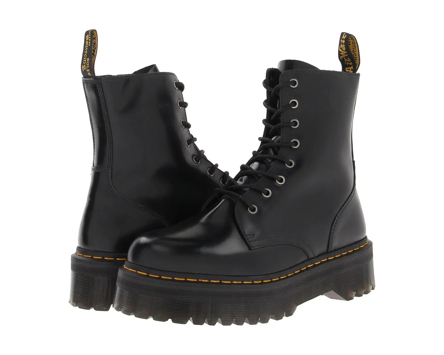 Dr. Martens Jadon Smooth Leather Platform Boots | Zappos