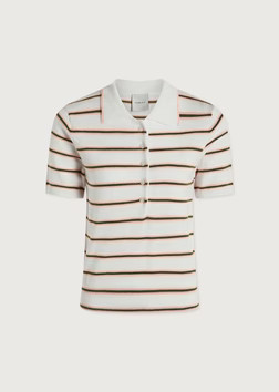 Faustine Button-Neck Polo | Varley US